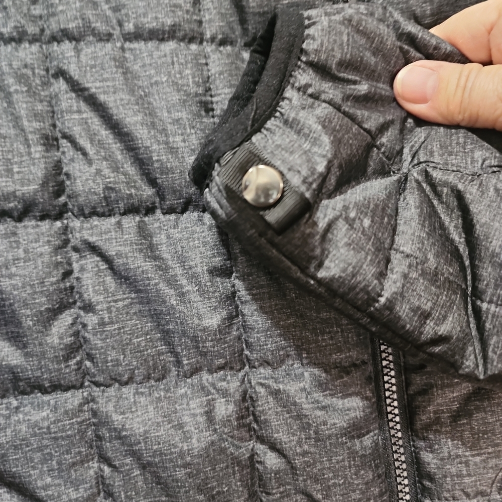 Gerry gray zip of quilted child 14-16 jacket coat long sleeve - Picture 8 of 12